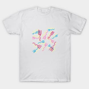 Fork Abstract 03 T-Shirt